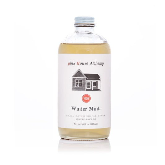 Pink House Winter Mint Syrup